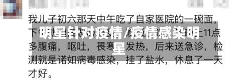 明星针对疫情/疫情感染明星-第2张图片