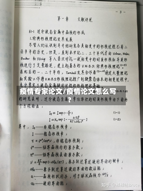 疫情专家论文/疫情论文怎么写?