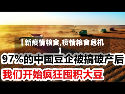 【新疫情粮食,疫情粮食危机】-第2张图片