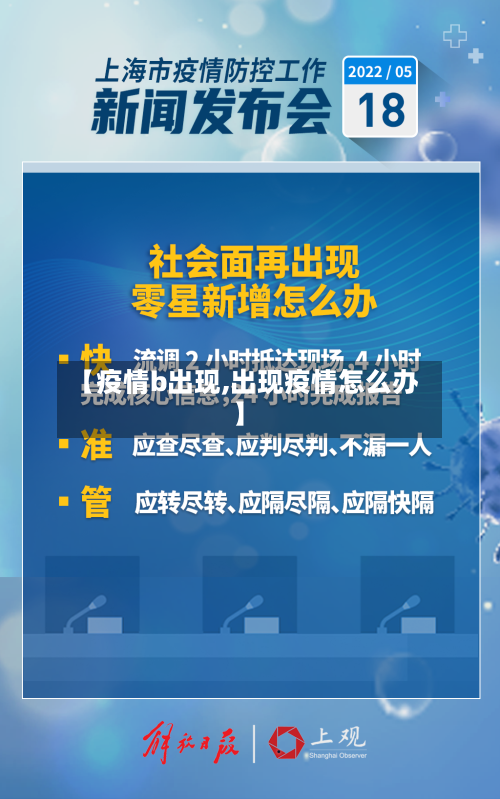 【疫情b出现,出现疫情怎么办】