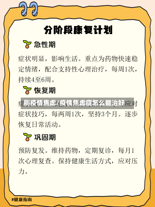 刷疫情焦虑/疫情焦虑症怎么能治好