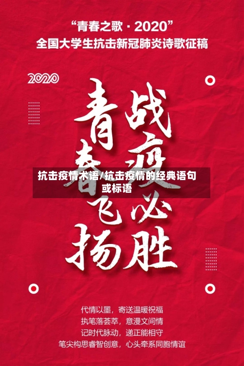 抗击疫情术语/抗击疫情的经典语句或标语