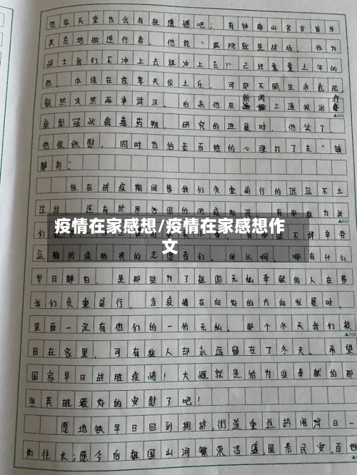 疫情在家感想/疫情在家感想作文