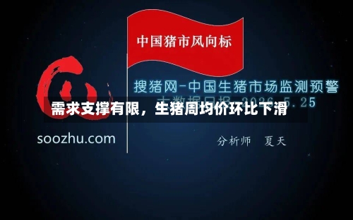 需求支撑有限，生猪周均价环比下滑-第2张图片