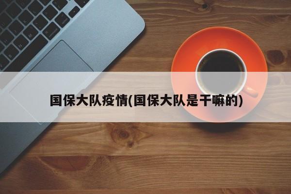 国保大队疫情(国保大队是干嘛的)